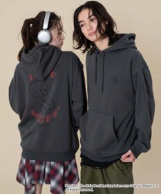 WEGO 【ユニセックス着用ITEM/裏起毛】HOTSTUFFグラフィックプルオーバー