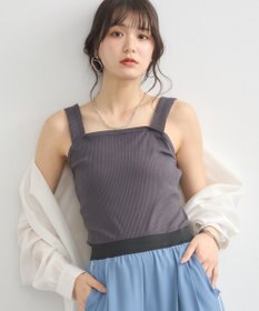 earth music&ecology ワイドストラップキャミソール