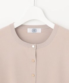 J.PRESS LADIES 【洗える】レーヨンエリートストレッチ クルーネック カーディガン