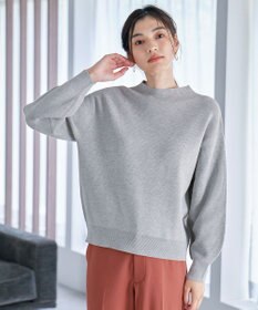 ANY 【洗濯機可能/8色展開】ソフトタッチポリエステルニット