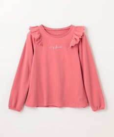 ANY KIDS 肩レース長袖Tシャツ
