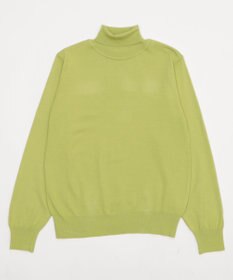 WEGO 【WEB限定/25年秋冬新作/洗濯OK/毛玉レス】タートルネックニット