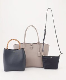 J.PRESS LADIES 【3点セット・A4サイズ収納可】マトリョーシカ トート バッグ