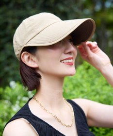 AURORA 【AURORA（オーロラ）】サマーシールド　広つばキャップ