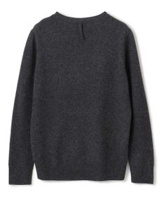 BEIGE， 【WEB限定・洗える】ROGAN / バイカラーウールクルーネックニット