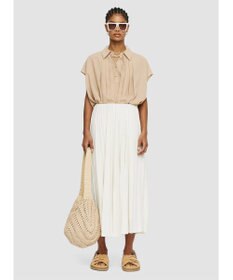 JOSEPH 【洗える】コットンプリッセ　スカート