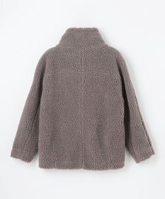 ANY 【洗濯機可能】ボアスタンドカラーブルゾン