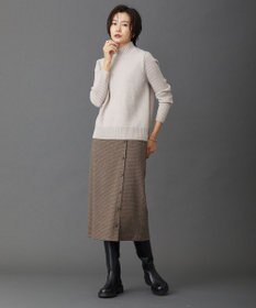 J.PRESS LADIES L 【洗える】CASHBIT ハイネック ニット