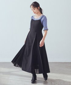 earth music&ecology プリーツジャンドレ