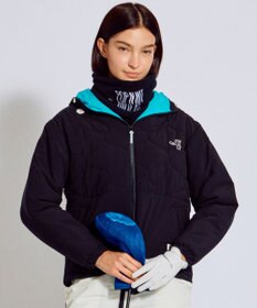 PW CIRCULUS 【撥水加工 / ストレッチ】【WOMEN】キルティング中綿ブルゾン ゴルフウェア レディース