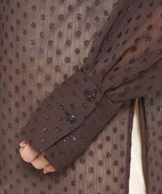 uncrave シアードットジャガード シャツ