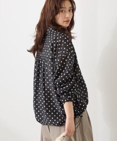 AMERICAN HOLIC 【WEB限定】ドットドロストシャツ