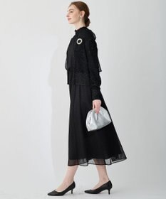 23区 L 【APPLAUDIR】スパングル コンパクトカーディガン