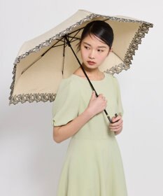 TOCCA 【晴雨兼用】DANCING RIBBON UMBRELLA 折り畳み傘 収納バッグ付き