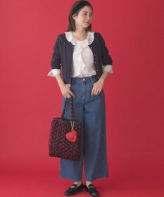 組曲 L ラッフルデシン ブラウス