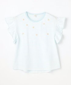 組曲 KIDS 【150-160㎝】 フルーティーボーダーTシャツ
