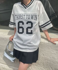 WEGO ナンバリングメッシュビッグT