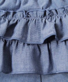 MIKI HOUSE HOT BISCUITS 【フリー(70-90cm)】 フリル付き ベビーブルマ