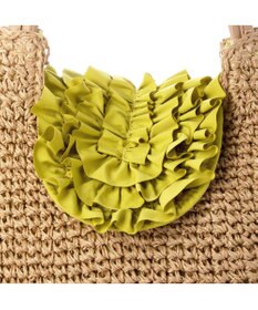 UNBILLION カシュカシュ cachecache / フリルフラップクロッシェトート