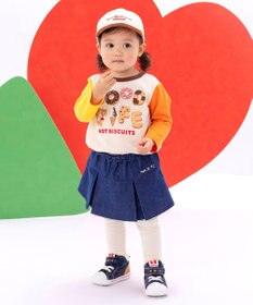 MIKI HOUSE HOT BISCUITS 【80-120cm】GOOD LIFE 長袖Tシャツ