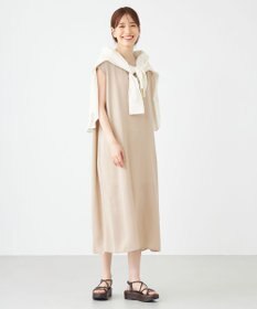 SHARE PARK LADIES ノースリーブ楊柳ワンピース