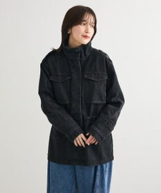 Green Parks ■ESCAR デニムコード刺繍ジャケット