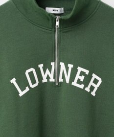 WEGO ハーフジップショートスウェット