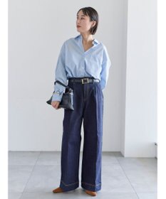 Te chichi ワイドデニムパンツ
