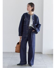 Te chichi ワイドデニムパンツ