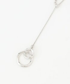 J.PRESS LADIES 【3way】ダブルリングラリエット ネックレス