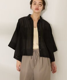 AMERICAN HOLIC Wポケットシアー半袖シャツ