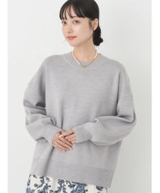 earth music&ecology アンチピリングバックスリットプルオーバー