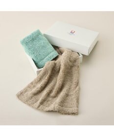PRESENTERS ROOM CUOL タオルではじめるスキンケア / ウォッシュタオル　ミント×モカ