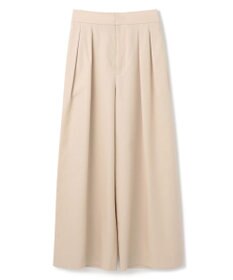 uncrave 【手洗い可】シャンブレー タック パンツ（uncrave WHITE）