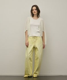 GRACE CONTINENTAL スリーブスリットニットカーディガン