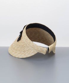 AURORA 【 LANVIN COLLECTION（ランバン コレクション） 】麦クリップバイザー