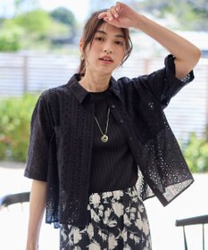 ANY エンブロイダリーシャツ