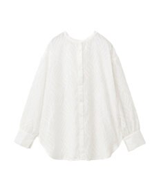 Green Parks ２ＷＡＹ　リーフジャガードシアーシャツ