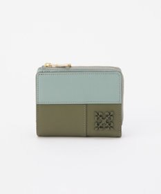 russet 【2025AW新作】パッチワークハーフウォレット(SO-430)