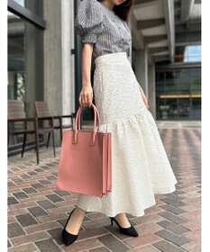 LA BAGAGERIE 【MONICA】アコーディオンスクエアトートM