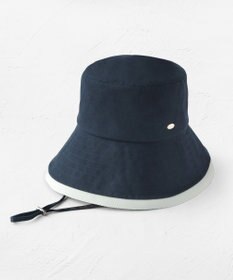 TOCCA 【サイズ調整可】TRIM RIBBON BUCKET HAT コットン バケットハット