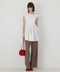 GRACE CONTINENTAL フレア切替カットトップ