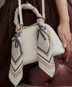 TOCCA RIBBON SILK SCARF シルクスカーフ