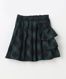 ANY KIDS チェックプリーツスカート