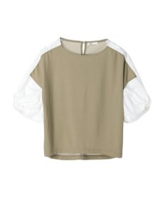 CRAFT STANDARD BOUTIQUE 袖ねじり切り替えプルオーバー