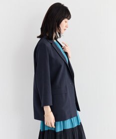 YECCA VECCA マシンウォッシャブルリネンライクジャケット