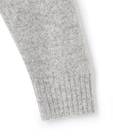 J.PRESS MEN 【Cash Lamb's Wool】ケーブルハーフジップ ニット