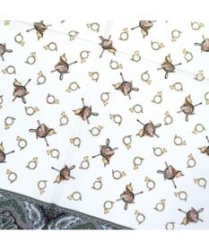 Marca 【伝統横濱スカーフ】ホルン  小判 シルクツイル スカーフ