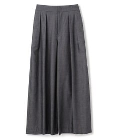 uncrave 【手洗い可】シャンブレー タック パンツ（uncrave WHITE）