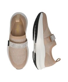 Bridget Birkin 【Bridget Birkin】ベルトストーンニットスニーカー